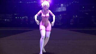 【MMD R-18 SEX DANCE】HAKU SEXY BIG ASS BIG BODY CLUB DANCE HOT BODY ホットお尻 [MMD]