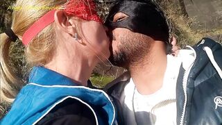 Angel Fowler Kissing Dani Danger in Forest Full HD- 1080