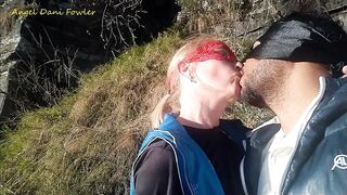 Angel Fowler Kissing Dani Danger in Forest Full HD- 1080