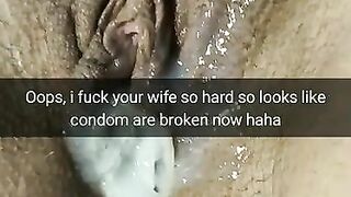 Condom broke and now your cheating wife is pregnant!