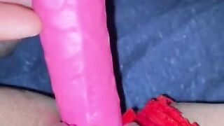 My Husband Fucking me with a Dildo