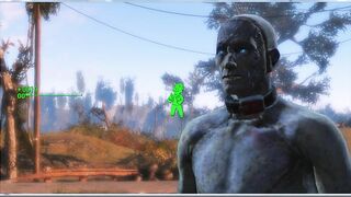 Fallout 4. Sex with a Robot (synth) on the Street. Sex Mod