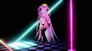 【MMD R-18 SEX DANCE】WIGGLE WIGGLE FATE BB (Byibyi) SWEET HOT CLUB BAR NAUGHTY セクシーな熱いお尻 [MMD]