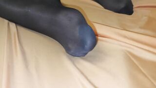 Black Pantyhose Pussy