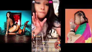 Rapper IG Live Megan the Stallion "i'm Riding that D**k Til he Cums Twice"