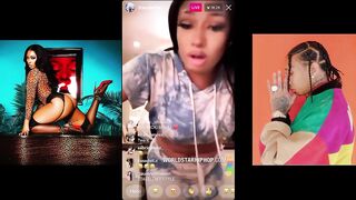 Rapper IG Live Megan the Stallion "i'm Riding that D**k Til he Cums Twice"