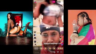 Rapper IG Live Megan the Stallion "i'm Riding that D**k Til he Cums Twice"