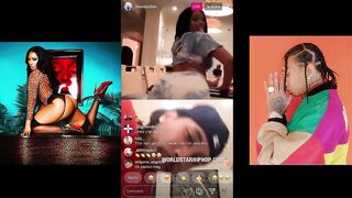 Rapper IG Live Megan the Stallion "i'm Riding that D**k Til he Cums Twice"