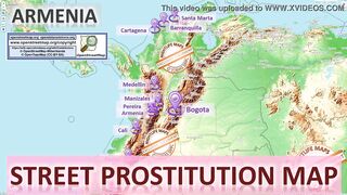 Armenia, Colombia, Sex Map, Street Prostitution Map, Massage Parlours, Brothels, Whores, Escort, Callgirls, Bordell, Freelancer, Streetworker, Prostitutes