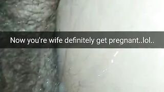 Your Wife getting Pregnant Now! [cuckold. Snapchat]