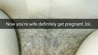 Your Wife getting Pregnant Now! [cuckold. Snapchat]