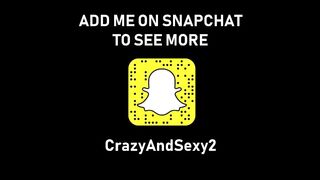 Horny Teen Anal Squirting Orgasm | Huge Cumshot | Big Natural Tits on Snapchat