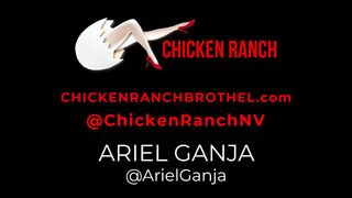 Ariel Ganja at the Chicken Ranch Brothel