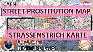 Caen, France, Sex Map, Street Prostitution Map, Massage Parlor, Brothels, Whores, Escort, Call Girls, Brothel, Freelancer, Street Worker, Prostitutes