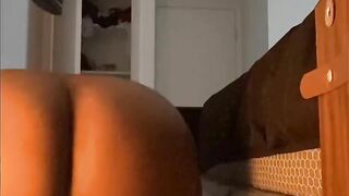 Big booty jaster ass claping and fingering