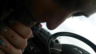 Blowjob in the car