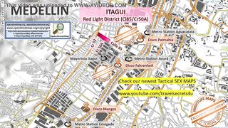 Medellin, Colombia, Sex Map, Street Prostitution Map, Massage Parlours, Brothels, Whores, Escort, Callgirls, Bordell, Freelancer, Streetworker, Prostitutes