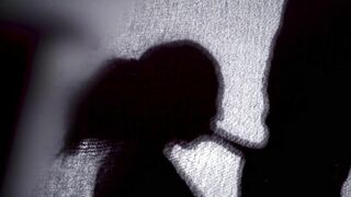 A shadow blowjob 4k - My girlfriend gives me a little gift after a hard day at work