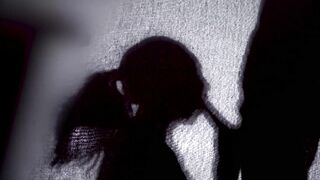 A shadow blowjob 4k - My girlfriend gives me a little gift after a hard day at work