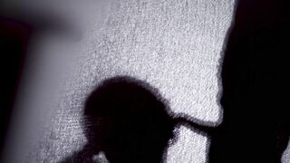 A shadow blowjob 4k - My girlfriend gives me a little gift after a hard day at work