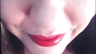 He's Lips Mad! - JOI Kissing Lipstick Dirty Talk - Tina Snua