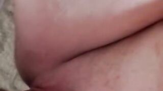 Homemade amatuer dirty talking wife gets a cumshot on her cute asshole