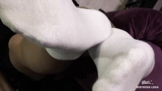 My beautiful feet in socks compilation