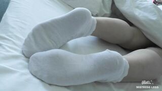 My beautiful feet in socks compilation