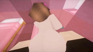 I fuck a hostess in the plane on minecraft [loud moans]