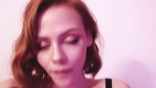 POV. Met a beautiful redhead coquette and fucked in "Stars". FoxyElf