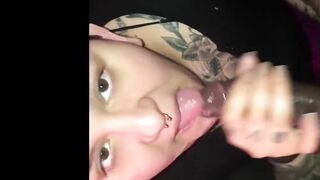 Serious blowjob