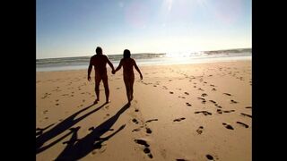 at the beach