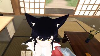 Ahri From League of Legends Gives Blowjob in Hentai VR