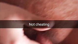 Not inside- not cheating!  -cuckold captions- Milky Mari