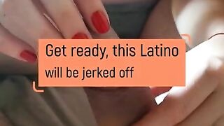 PREVIEW jerking off a latin gardener POV HANDJOB ✊????????