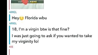 My Snapchat DMs get wild????  Cute Gal wanted me to TAKE her Virginity????????  I Obliged. (Listening Vid)