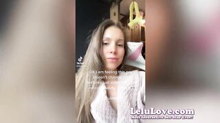 Quick behind the scenes blowjob, mirror flexing, BIG junk day eats, naked napping & more - Lelu Love