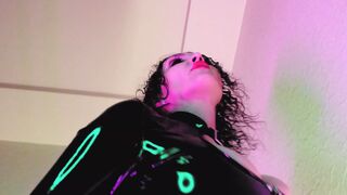 Dominatrix Eva Latex Femdom Mistress Georgeus Fetish Milf BDSM Kink PVC Solo