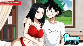 My hero Academia hentai deku x momo