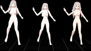 【MMD】Takane Body comparison【1080p 60fps】【R-18】