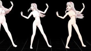 【MMD】Takane Body comparison【1080p 60fps】【R-18】