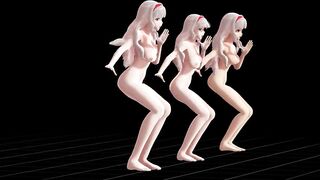 【MMD】Takane Body comparison【1080p 60fps】【R-18】