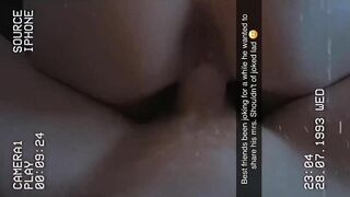 Cheating girlfriend fucks me whilst buddy goes to the shop