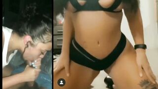 Renae Peacock BBC Twerk PMV Split Screen