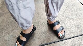 Girlfriend Birkenstock Shoeplay 1