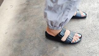 Girlfriend Birkenstock Shoeplay 1