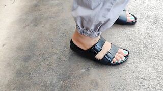 Girlfriend Birkenstock Shoeplay 1