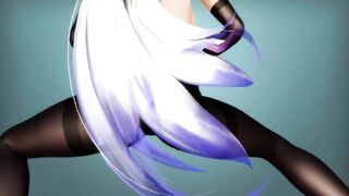 【MMD】(Pantyhose) Haku - sexymi【R-18】