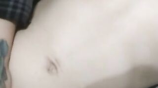 POV making stepsis cum all over my cock