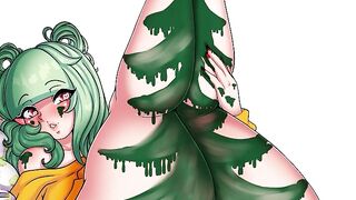 I have prepared my huge ass for you at Christmas - Hentai By HotaruChanART